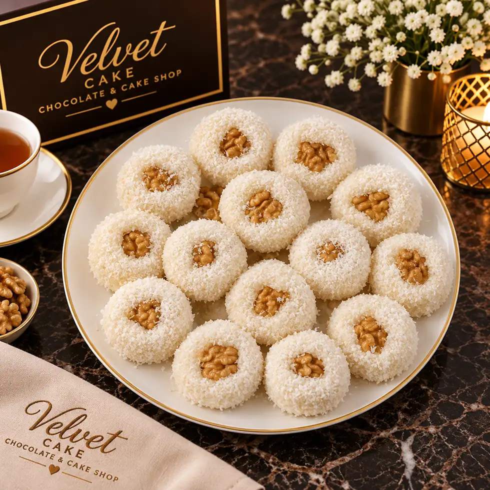 باسلق گردویی VELVET