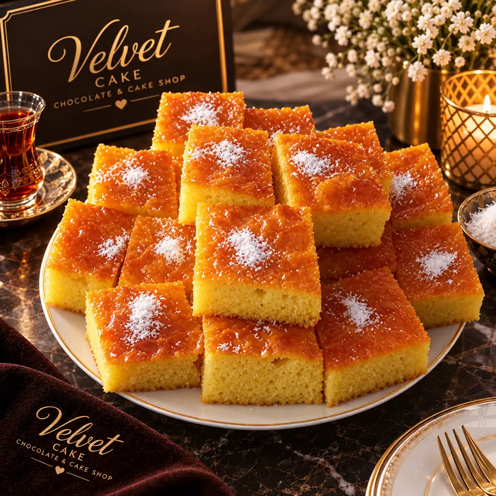 کیک شربتی VELVET شماره 1