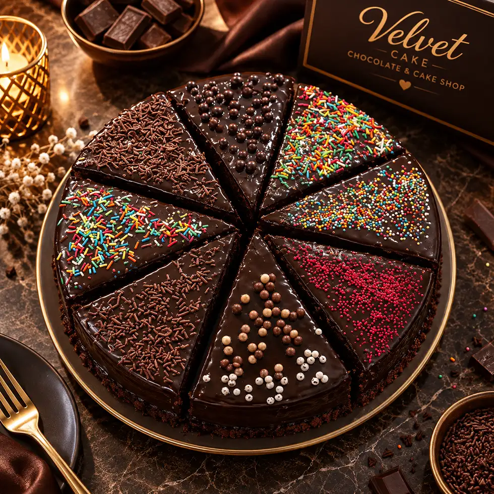 کیک شکلاتی ویژه VELVET